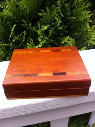 Wood Box Nocona Made Intexas 5 X 4 photo