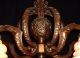 Great Large Antique French Bronze Art Deco Chandelier Chandeliers, Fixtures, Sconces photo 3