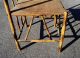 Victorian Stick Ball Bamboo Corner Chair With Signature On Bottom 1800-1899 photo 2