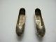 Miniature Custom Made Sterling Silver Tested Shoes. Miniatures photo 2