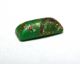 Antique Leo Popper Glass Button Green Bar W/ Red & Silver Buttons photo 2
