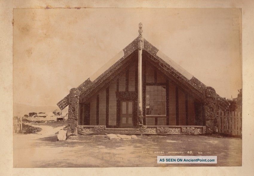 Two George Valentine New Zealand Maori Photographs. Pacific Islands & Oceania photo
