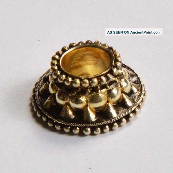 New Golden Mendak Uwer Keris Ring Meniran Kriss Kris Po44 Pacific Islands & Oceania photo