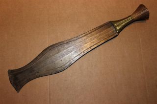 Congo Old African Knife Ancien Couteau D ' Afrique Togbo Afrika Kongo Africa Dolk photo