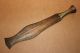Congo Old African Knife Ancien Couteau D ' Afrique Togbo Afrika Kongo Africa Dolk Other photo 4
