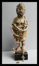 A Deeply Encrusted Janus Power Figure With Seeds+crosses,  Ewe Tribe Of Ghana Other photo 1