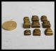 9 Themed Geometric 18thc Akan Gold Weights Ex European Collectn Other photo 1