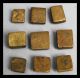 9 Themed Geometric 18thc Akan Gold Weights Ex European Collectn Other photo 3