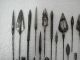 A 18th C Of 20 Pieces Mughal Steel Arrowheads. Middle East photo 1