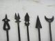 A Of 12 Pieces 18th C Mughal Indo Persian Full Steel Arrowheads Middle East photo 6