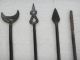 A Of 12 Pieces 18th C Mughal Indo Persian Full Steel Arrowheads Middle East photo 8