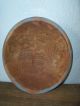 Vintage Out Of Round Wood Bow - - - Robins Egg Blue Primitives photo 5