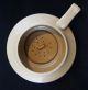 Rare 1800s Primitive Yelloware Coffee Tea Pot Drip Perculator Set Primitives photo 5