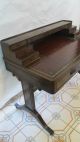 Antique Baker Furniture Desk Secretary With Leather Top 1900-1950 photo 6