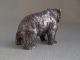 1910 Antique German Bear Wmf Miniature Sculpture Silver Plate Other photo 6