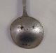 Old Wrought Iron Butcher Tasting Spoon Taster Rat Tail Primitives photo 1