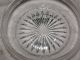 Vintage Small Cut Glass Dish - Diameter Of Plate Is 7 1/4 Plates photo 1