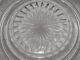 Vintage Small Cut Glass Dish - Diameter Of Plate Is 7 1/4 Plates photo 3