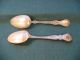6 Reed Barton Pearl Forks Acorn &floral Serving Spoons For Crafts Poor Condition Mixed Lots photo 3