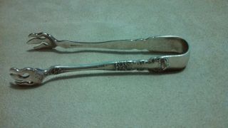 Gorham Buttercup Sterling - Small Sugar Tongs photo