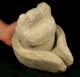 Antique Medieval Stone Little Mortar With Particular Pestle Ad 1000 - 1300 Primitives photo 3