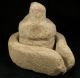 Antique Medieval Stone Little Mortar With Particular Pestle Ad 1000 - 1300 Primitives photo 8