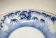 G177: Real Japanese Old Imari Blue - And - White Namasu Plate With Uzufuku 1700s Plates photo 2