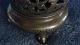Antique Chinese Old Copper Handwork Dragon Incense Burner Incense Burners photo 8