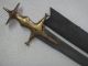 A 19th C Sword With Gold Damascened Work With Fine Wootz Steel. Middle East photo 7