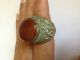 Antique18century Agate Biggest Piece Possible For Sultan Or Emperor Ring Size9us Islamic photo 1