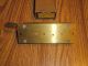 Vintage 1950 ' S Root Elm City Solid Brass Number Counter Scales photo 2