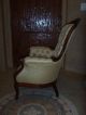 Victorian Style Chair J.  B.  Van Sciver Tufted Back And Sides 1900-1950 photo 2
