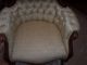 Victorian Style Chair J.  B.  Van Sciver Tufted Back And Sides 1900-1950 photo 5