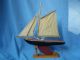 Vintage Wooden Pond Boat Ship / Annapolis Md Chesapeake Bay Sailboat Model Ships photo 1