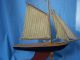 Vintage Wooden Pond Boat Ship / Annapolis Md Chesapeake Bay Sailboat Model Ships photo 3