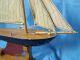 Vintage Wooden Pond Boat Ship / Annapolis Md Chesapeake Bay Sailboat Model Ships photo 4
