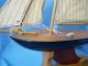 Vintage Wooden Pond Boat Ship / Annapolis Md Chesapeake Bay Sailboat Model Ships photo 6