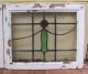 Antique Stained Glass Stainedglass Leaded Windows 3 Piece Set Transom Colorful 1900-1940 photo 2
