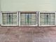 Antique Stained Glass Stainedglass Leaded Windows 3 Piece Set Transom Colorful 1900-1940 photo 6