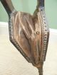 19thc Oak Hearthside Fire Bellows Carved With The Green Man Hearth Ware photo 3