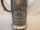 An Archibold Knox Designed Pewter Lidded Jug With Floral Decoration Model 0280 Arts & Crafts Movement photo 4