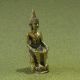 Holy Sitting Buddha Sculpture Good Luck Safety Sacred Charm Thai Amulet Amulets photo 4