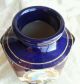 Japanese Deep Blue Hand Painted Vase 6 