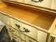 Vintage Kent Coffey French Provincial Dixie Style Tallboy Dresser Six Drawers Post-1950 photo 7