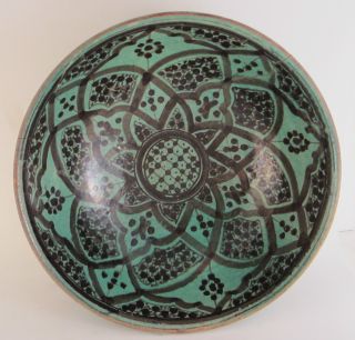 Antique Islamic / Persian Pottery Bowl photo