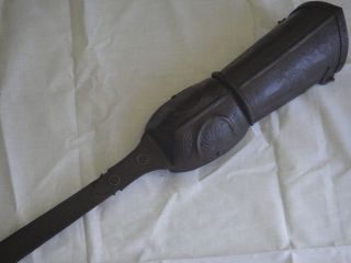 Good Rare 18 C.  Patta Gauntlet Sword,  India.  From Armoury. photo
