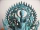 Ming Farouk Antique 18 Arm 4 Head Shiva Bronze - Cairo Egypt Palace & Museum It Metalware photo 2