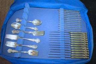 60 Piece Towle Old Master Sterling Flatware - 12 Place Settings photo