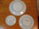 3 Antique Rose Medallion Plates From 1930 - 1950,  Differing Sizes,  China Pottery Plates photo 1