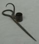 Primitive Wrought Iron Candle Spike With Lamp Hook Primitives photo 5